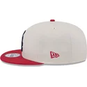 beige-og-rod-snapback-9fifty-4th-of-july-chicago-white-sox-mlb-kasket-fra-new-era