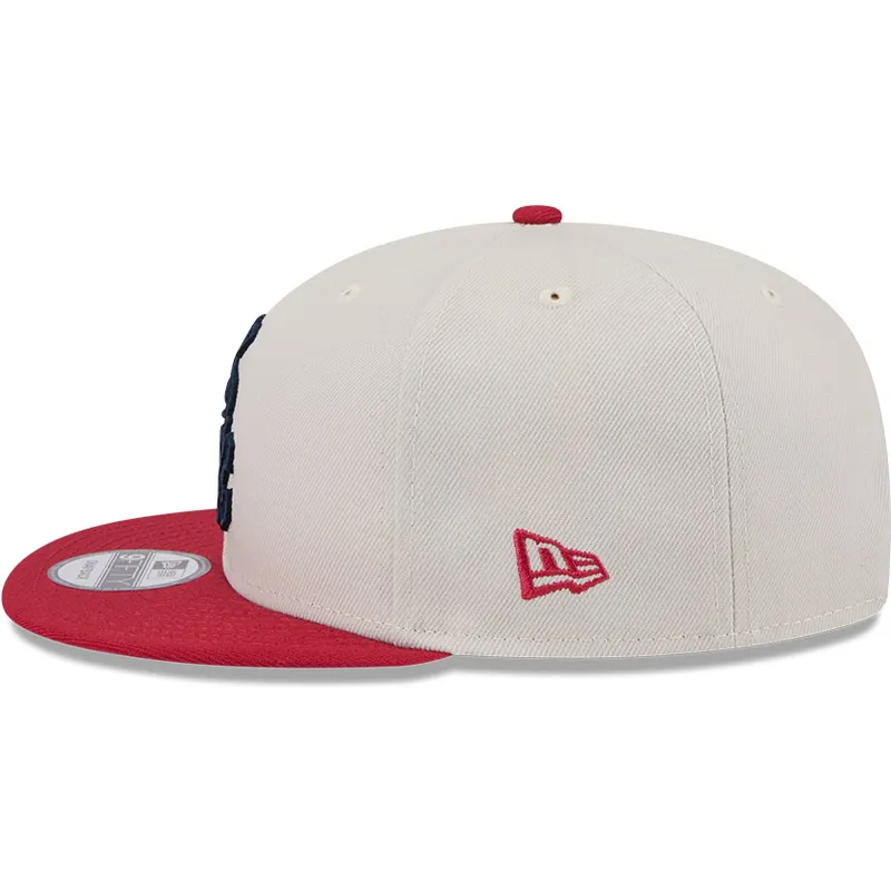 beige-og-rod-flad-kasket-snapback-9fifty-4th-of-july-fra-chicago-white-sox-mlb-fra-new-era