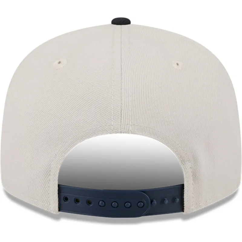 beige-og-marinebla-flad-kasket-snapback-9fifty-4th-of-july-fra-los-angeles-dodgers-mlb-fra-new-era