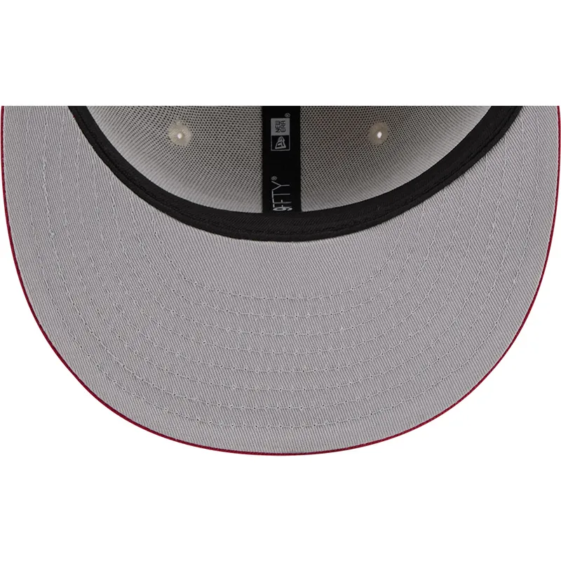 flad-beige-og-rod-snapback-kasket-9fifty-4th-of-july-fra-oakland-athletics-mlb-fra-new-era