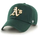 kasketter-buet-gron-justerbar-rem-fra-oakland-athletics-mlb-af-47-brand