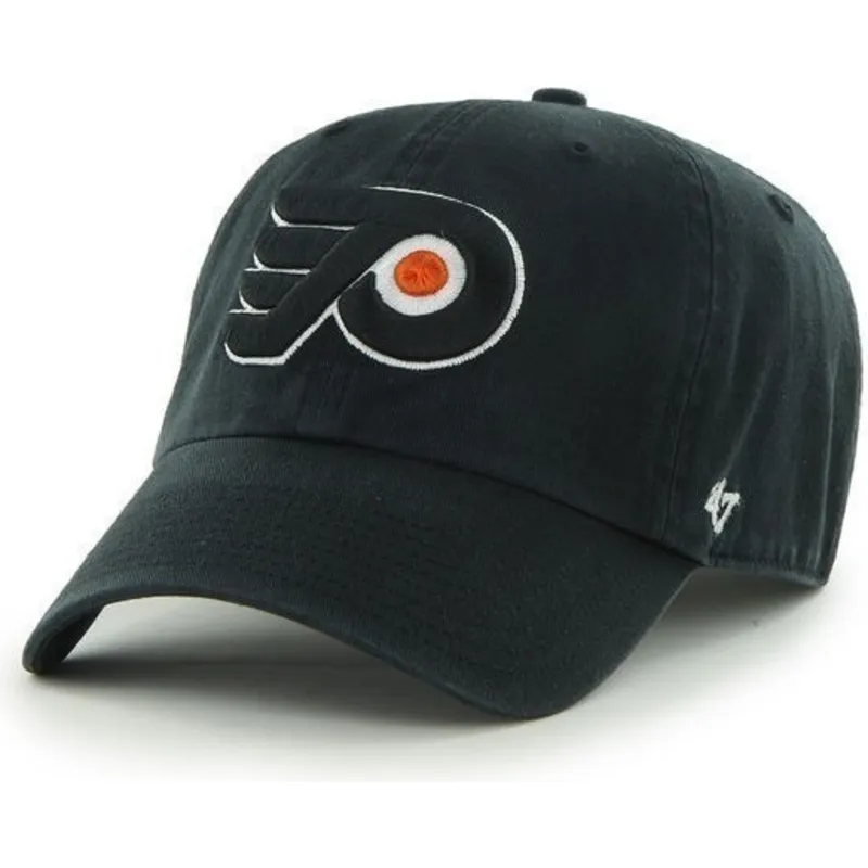 kasketter-buet-sort-justerbar-rem-fra-philadelphia-flyers-nhl-af-47-brand