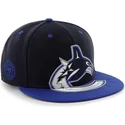kasketter-flad-sort-snapback-fra-vancouver-canucks-nhl-af-47-brand