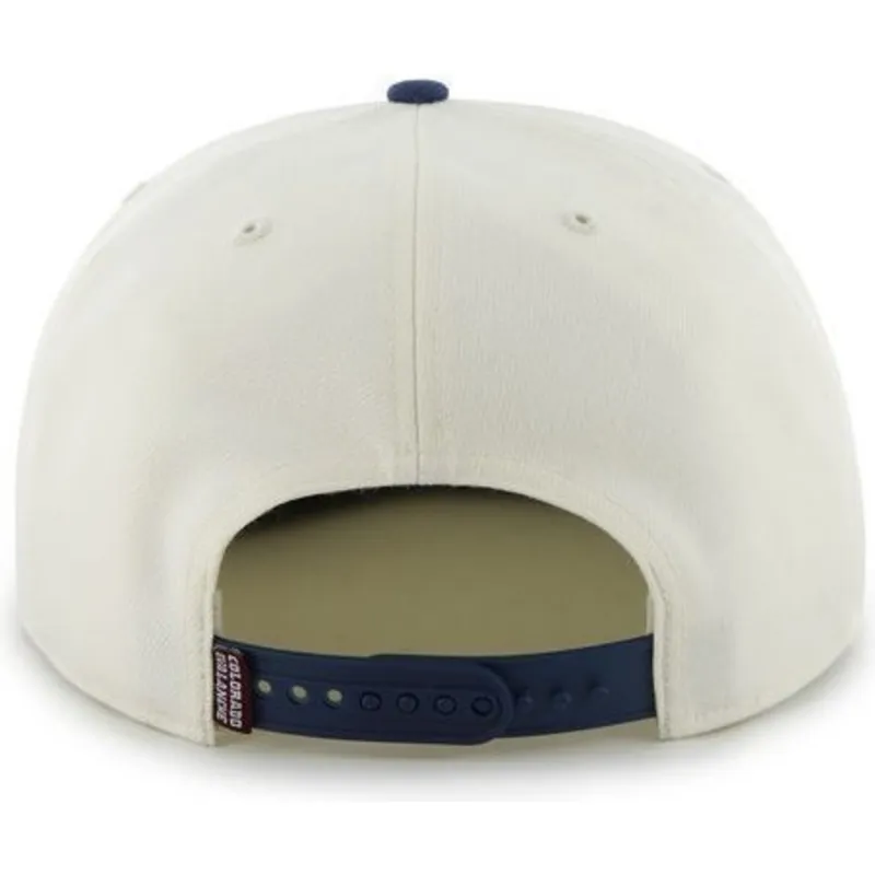 kasketter-flad-hvid-snapback-fra-colorado-avalanche-nhl-af-47-brand