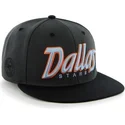 kasketter-flad-sort-snapback-de-letras-fra-dallas-stars-nhl-af-47-brand