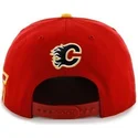 kasketter-flad-rod-snapback-de-letras-fra-calgary-flames-nhl-af-47-brand