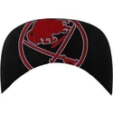 sort-snapback-kasket-med-flad-skygge-og-buffalo-sabres-nhl-logo-fra-47-brand