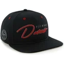 sort-fladskygget-snapback-kasket-med-detroit-red-wings-nhl-logo-fra-47-brand