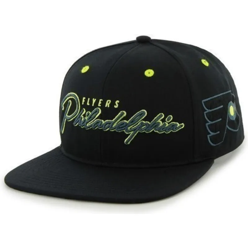 kasketter-flad-sort-snapback-de-letras-fra-philadelphia-flyers-nhl-af-47-brand kasketter-flad-sort-snapback-de-letras-fra-philadelphia-flyers-nhl-af-47-brand