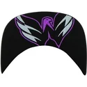sort-snapback-kasket-med-flad-skygge-og-washington-capitals-nhl-bogstavlogo-fra-47-brand