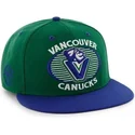 kasketter-flad-gron-snapback-fra-vancouver-canucks-nhl-af-47-brand