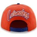 kasketter-flad-orange-snapback-fra-new-york-islanders-nhl-af-47-brand