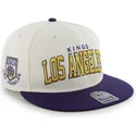 kasketter-flad-hvid-snapback-fra-los-angeles-kings-nhl-af-47-brand