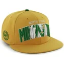 minnesota-north-stars-nhl-gul-snapback-fladskaerm-cap-fra-47-brand
