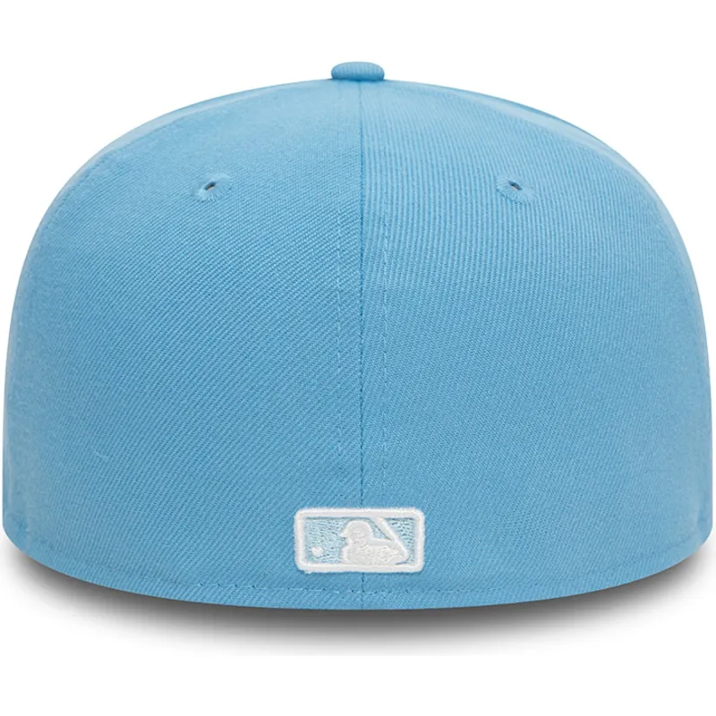 kasketter-flad-bla-tilpasset-59fifty-cloud-fra-new-york-yankees-mlb-af-new-era