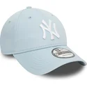 justerbar-lysebla-buet-kasket-9forty-league-essential-new-york-yankees-mlb-fra-new-era