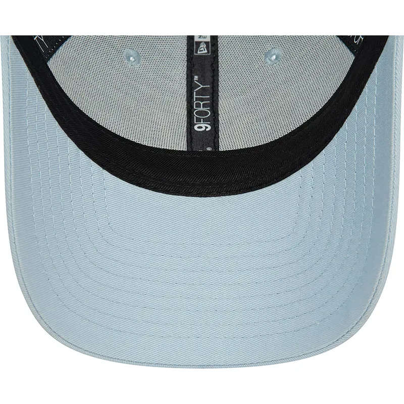 justerbar-lysebla-buet-kasket-9forty-league-essential-new-york-yankees-mlb-fra-new-era