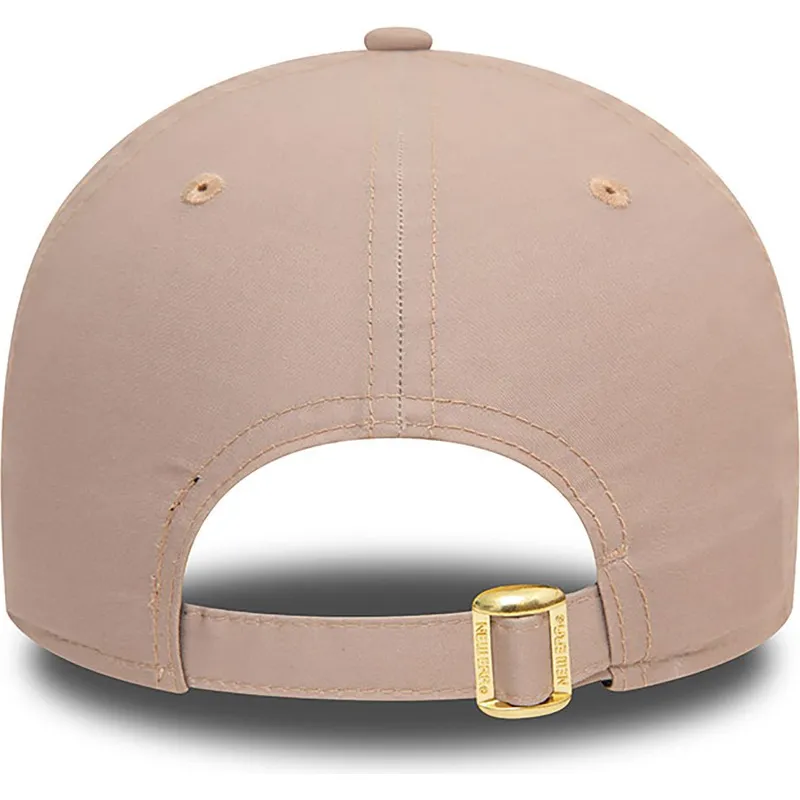 kasketter-buet-beige-justerbar-rem-dorado-9forty-flawless-fra-new-york-yankees-mlb-af-new-era