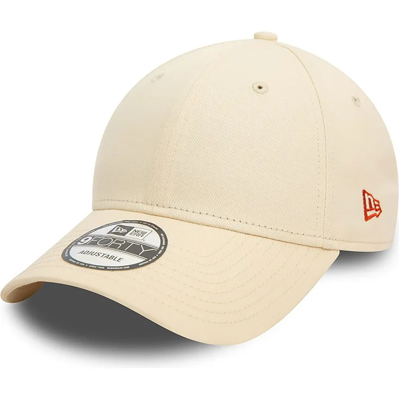 kasketter-buet-beige-justerbar-rem-9forty-af-new-era