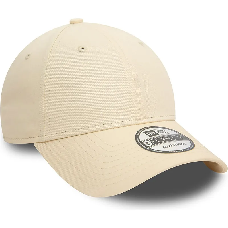 kasketter-buet-beige-justerbar-rem-9forty-af-new-era