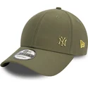 kasketter-buet-gron-justerbar-rem-dorado-9forty-flawless-fra-new-york-yankees-mlb-af-new-era