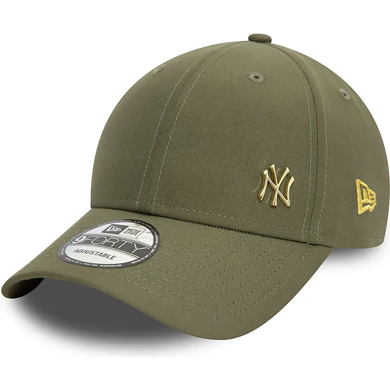 kasketter-buet-gron-justerbar-rem-dorado-9forty-flawless-fra-new-york-yankees-mlb-af-new-era