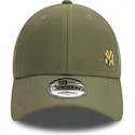 kasketter-buet-gron-justerbar-rem-dorado-9forty-flawless-fra-new-york-yankees-mlb-af-new-era