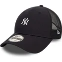 sort-justerbar-9forty-mini-homefield-new-york-yankees-mlb-trucker-kasket-fra-new-era