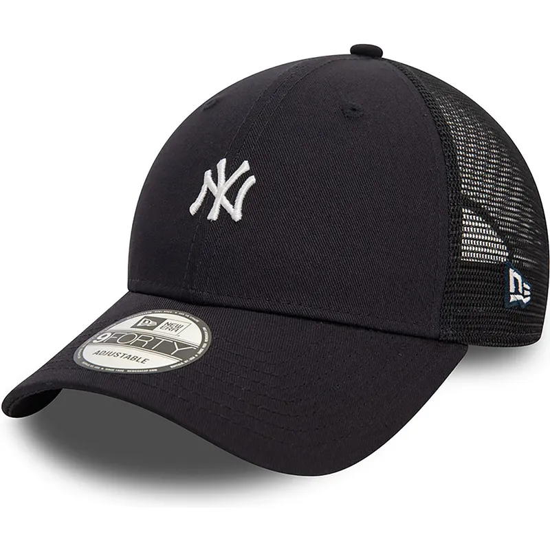 sort-justerbar-9forty-mini-homefield-trucker-kasket-fra-new-york-yankees-mlb-af-new-era