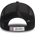 sort-justerbar-9forty-mini-homefield-new-york-yankees-mlb-trucker-kasket-fra-new-era