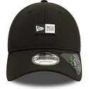 new-era-curved-brim-9twenty-repreve-black-adjustable-cap