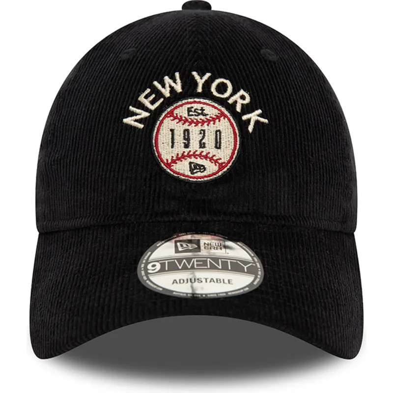kasketter-buet-sort-justerbar-rem-the-empire-state-9twenty-cord-fra-new-york-ciudades-y-playas-af-new-era