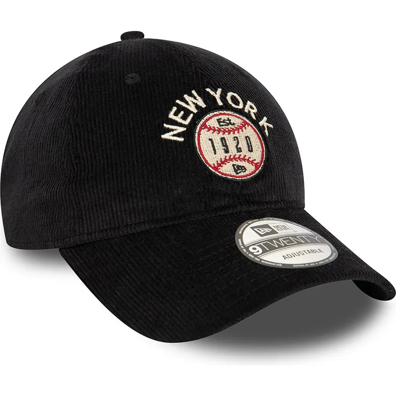 kasketter-buet-sort-justerbar-rem-the-empire-state-9twenty-cord-fra-new-york-ciudades-y-playas-af-new-era
