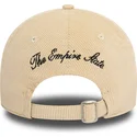kasketter-buet-beige-justerbar-rem-the-empire-state-9twenty-cord-fra-new-york-ciudades-y-playas-af-new-era