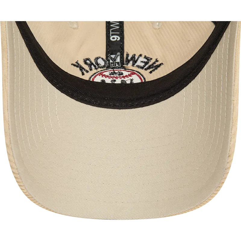 kasketter-buet-beige-justerbar-rem-the-empire-state-9twenty-cord-fra-new-york-ciudades-y-playas-af-new-era