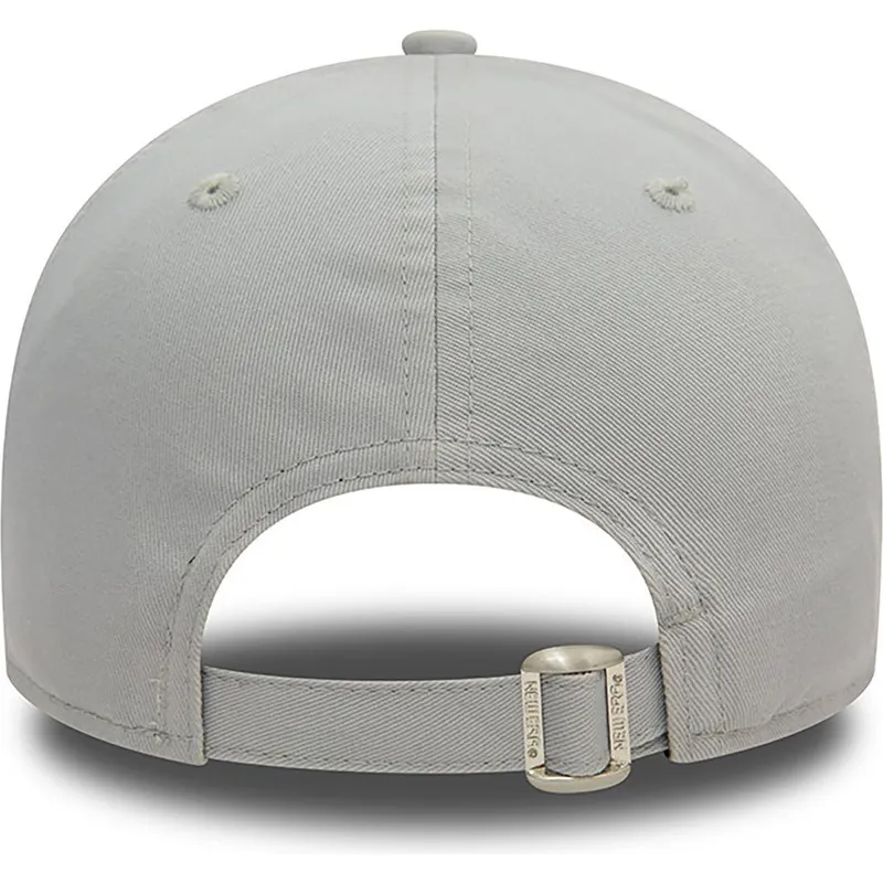 justerbar-gra-buet-kasket-med-grat-logo-9forty-flame-fra-new-york-yankees-mlb-fra-new-era