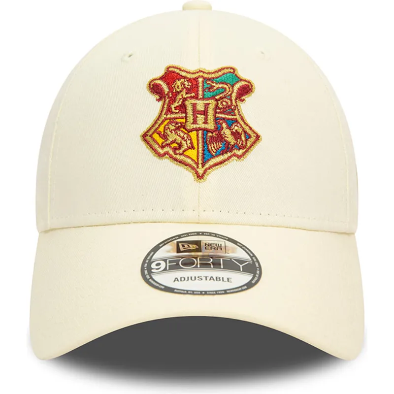 kasketter-buet-beige-justerbar-rem-9forty-fra-hogwarts-harry-potter-af-new-era kasketter-buet-beige-justerbar-rem-9forty-fra-hogwarts-harry-potter-af-new-era