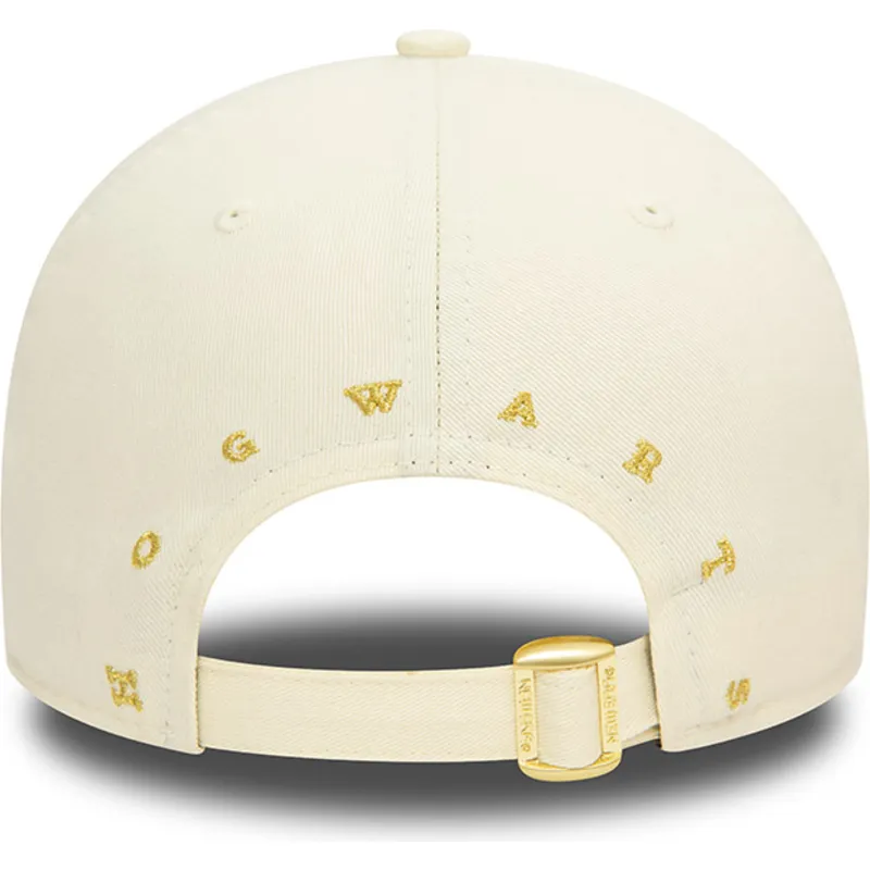 kasketter-buet-beige-justerbar-rem-9forty-fra-hogwarts-harry-potter-af-new-era kasketter-buet-beige-justerbar-rem-9forty-fra-hogwarts-harry-potter-af-new-era