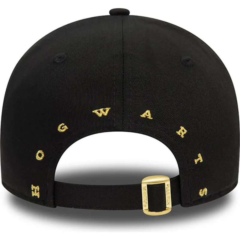 sort-justerbar-kurvet-kasket-9forty-hogwarts-harry-potter-fra-new-era