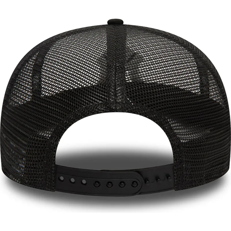 flad-sort-trucker-kasket-9fifty-embroidered-mesh-fra-new-york-yankees-mlb-fra-new-era