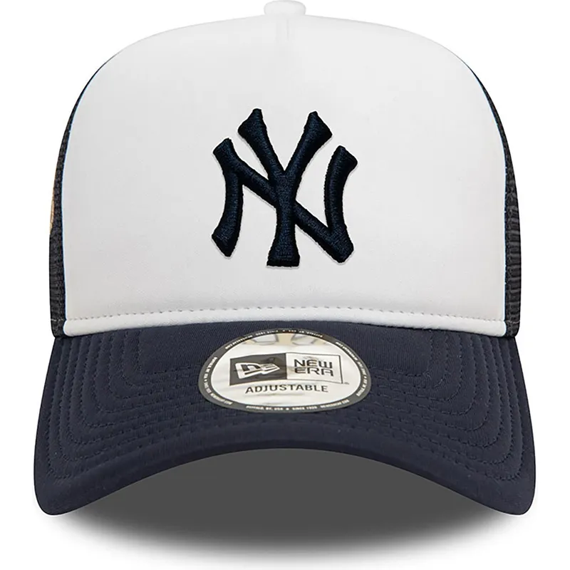 kasketter-buet-marinebla-snapback-a-frame-frame-world-series-fra-new-york-yankees-mlb-af-new-era