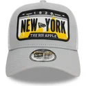 kasketter-buet-gra-snapback-a-frame-license-plate-fra-new-york-ciudades-y-playas-af-new-era
