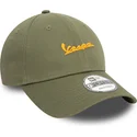 kasketter-buet-gron-justerbar-rem-9forty-seasonal-fra-vespa-piaggio-af-new-era