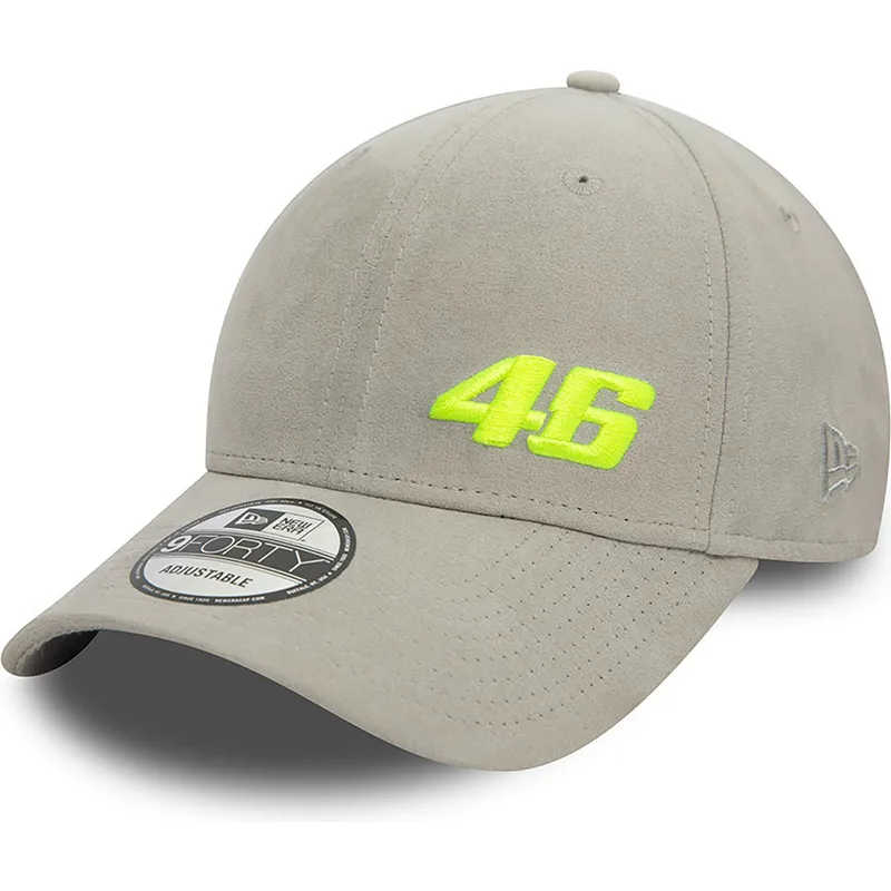 gra-justerbar-curved-cap-9forty-suede-valentino-rossi-vr46-motogp-fra-new-era
