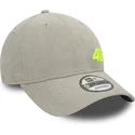 gra-justerbar-9forty-suede-valentino-rossi-vr46-motogp-kasket-med-buet-skygge-fra-new-era