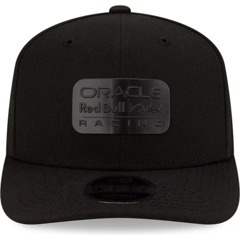 kasketter-buet-sort-snapback-9fifty-tonal-fra-red-bull-racing-formula-1-af-new-era