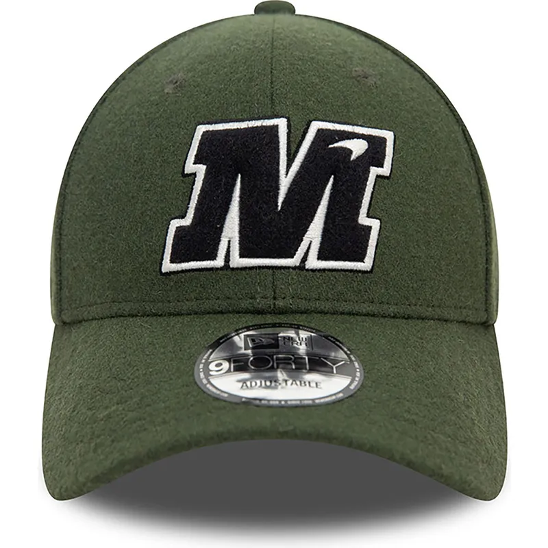 gron-justerbar-kurvet-kasket-9forty-puff-patch-fra-mclaren-racing-formula-1-fra-new-era