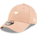kasketter-buet-beige-justerbar-rem-9forty-seasonal-fra-mclaren-racing-formula-1-af-new-era