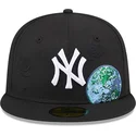 kasketter-flad-sort-tilpasset-59fifty-global-fra-new-york-yankees-mlb-af-new-era
