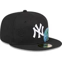 kasketter-flad-sort-tilpasset-59fifty-global-fra-new-york-yankees-mlb-af-new-era